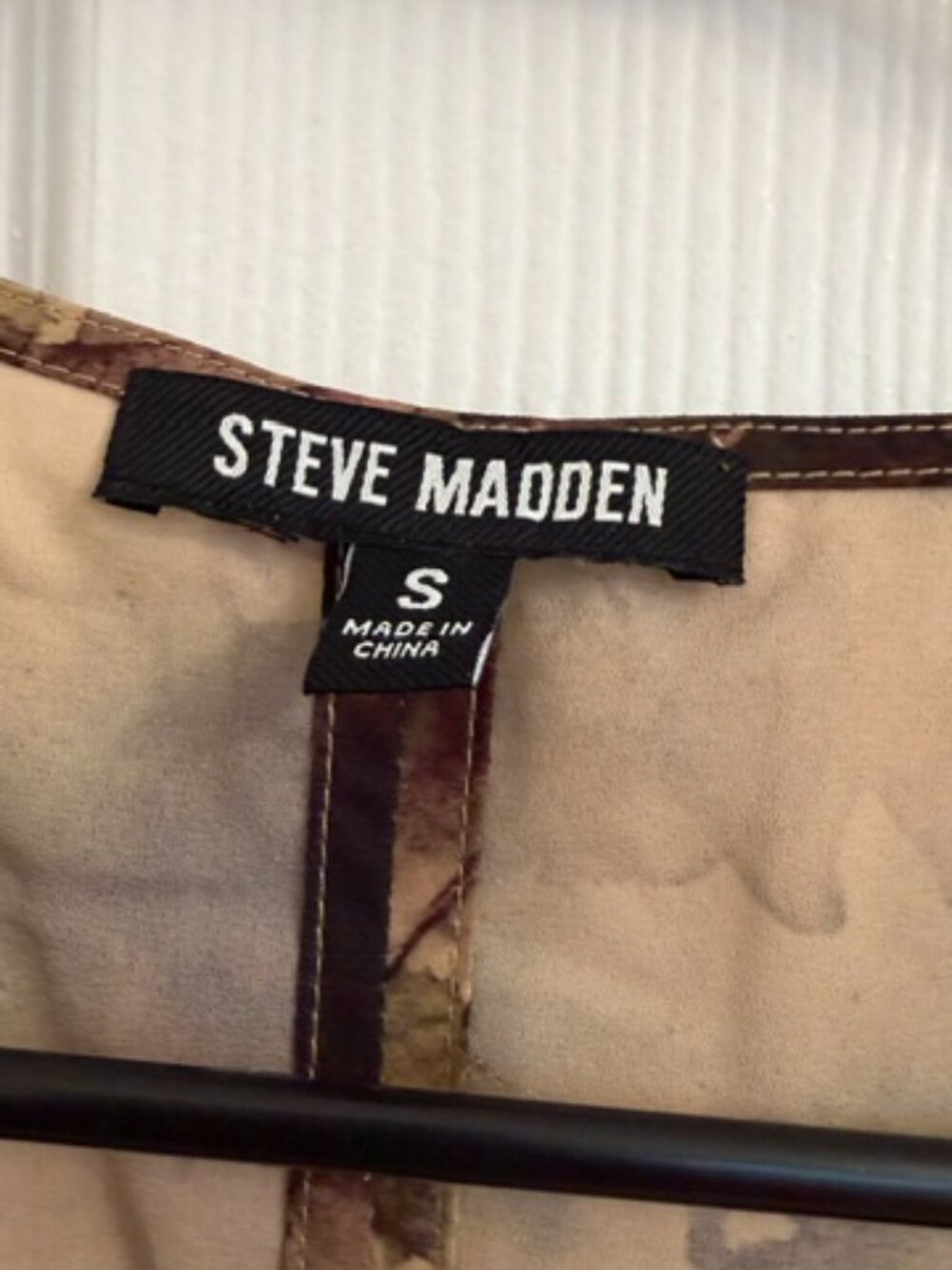 Steve Madden HONEY TOP AUTUMN MAUVE Size Small NWOT - Picture 3 of 6